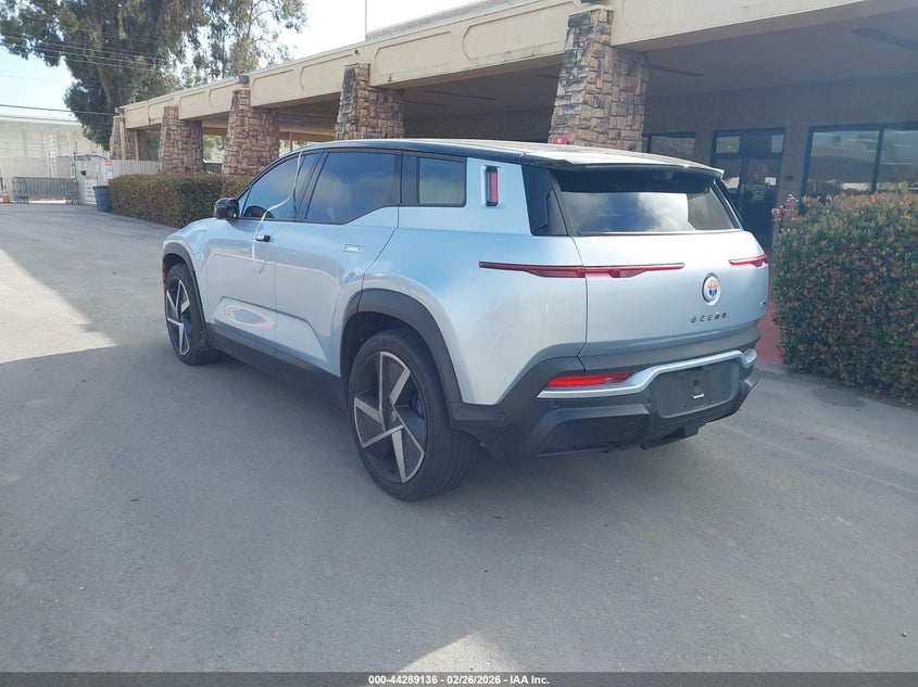 Vin: vcf1zbu20pg003757, lot: 44785513, fisker ocean one 20233