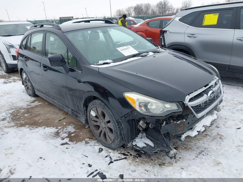 2012 Subaru Impreza 2.0 2.0I Sport Premium black Lot 111044289577 Vin JF1GPAL63CH219739