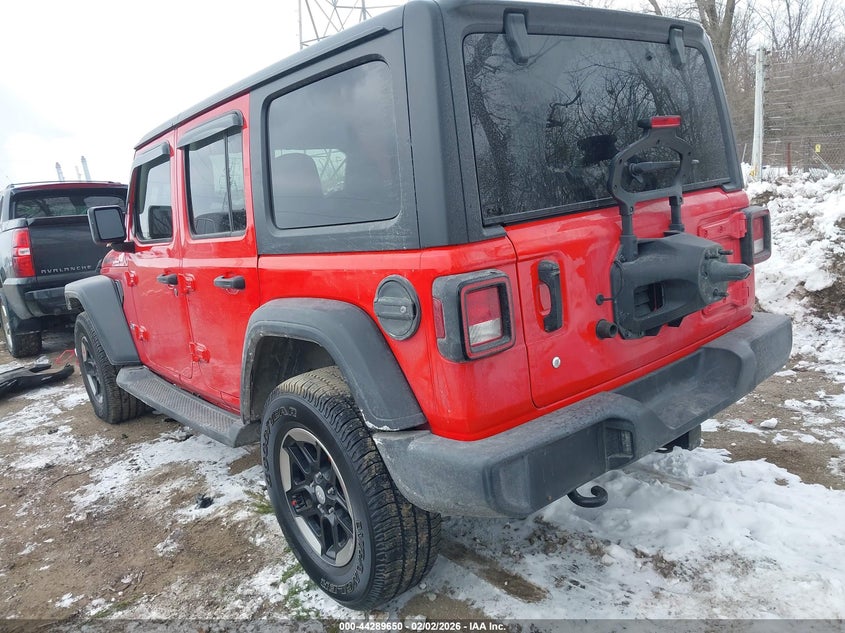 2019 Jeep Wrangler Unlimited Sport S 4X4