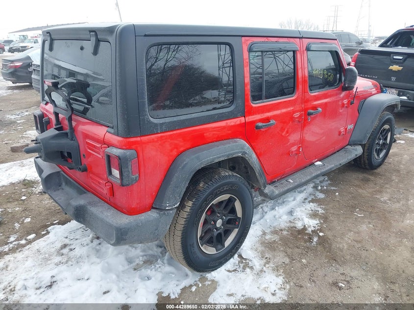 2019 Jeep Wrangler Unlimited Sport S 4X4