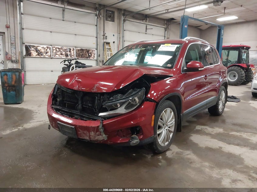 2013 Volkswagen Tiguan S/Se/Sel