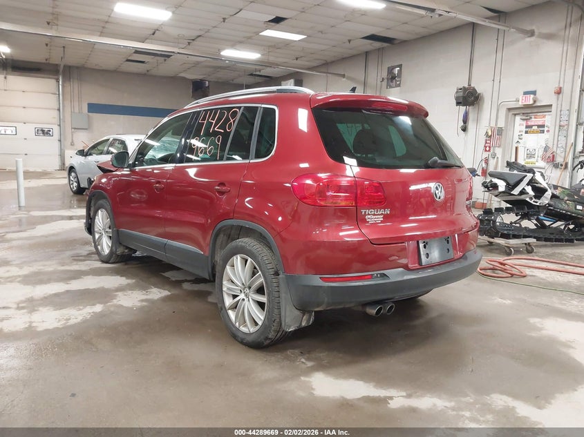 2013 Volkswagen Tiguan S/Se/Sel