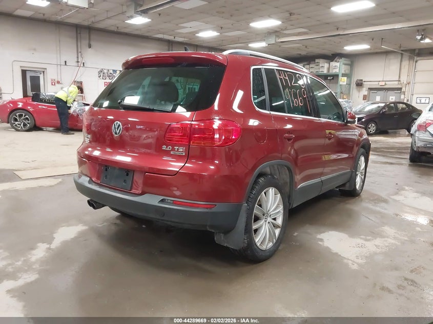 2013 Volkswagen Tiguan S/Se/Sel