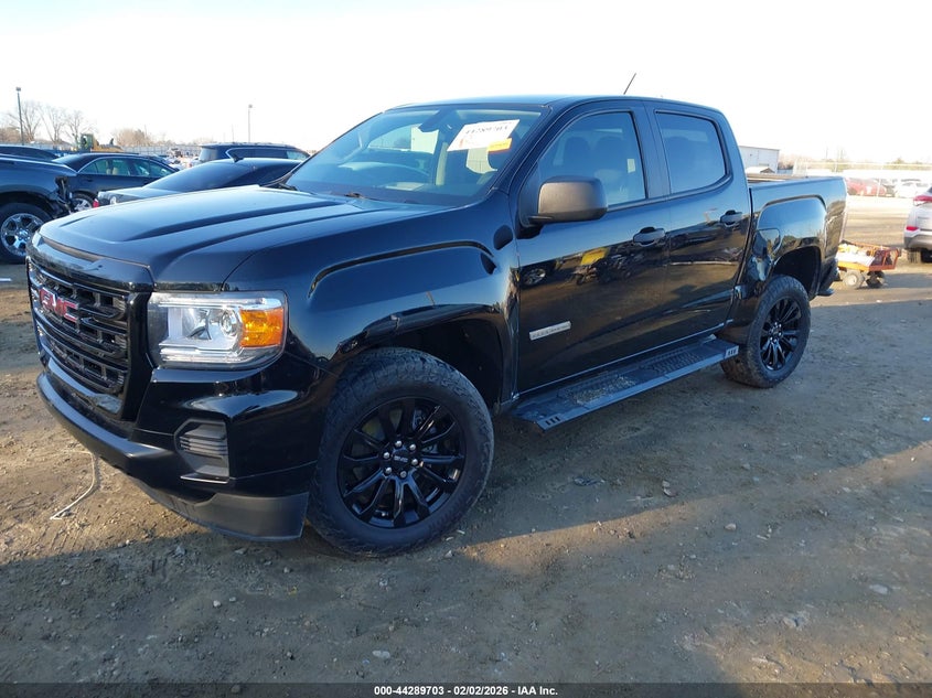 2022 GMC Canyon 2Wd Short Box Elevation Standard