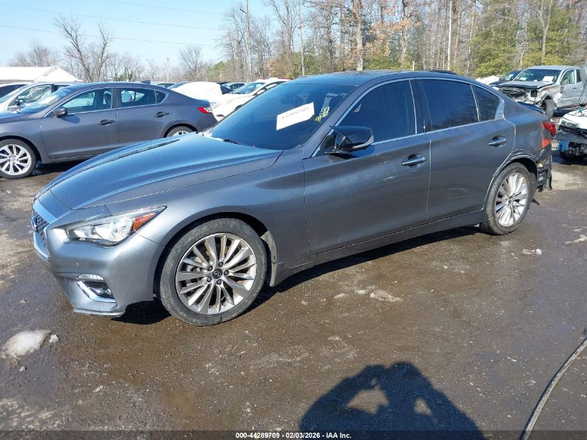 2021 Infiniti Q50 Luxe Awd