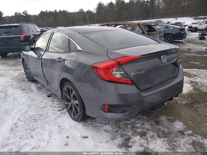 2021 HONDA CIVIC 2.0L I-4 DOHC, VVT, (VIN: 2HGFC2F81MH521841
