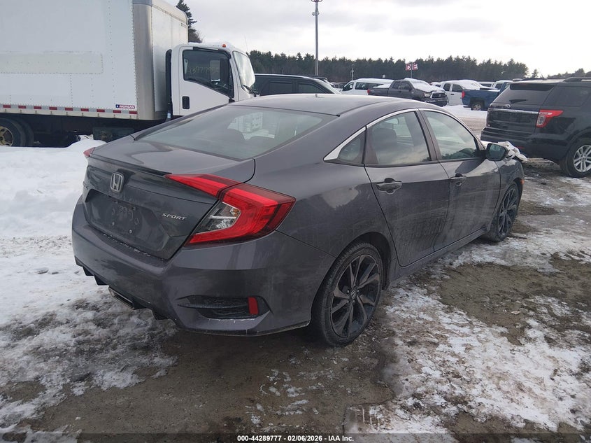 2021 HONDA CIVIC 2.0L I-4 DOHC, VVT, (VIN: 2HGFC2F81MH521841