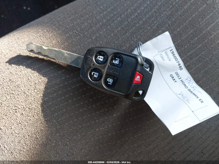 2012 Honda Odyssey Ex VIN: 5FNRL5H45CB011925 Lot: 44289866