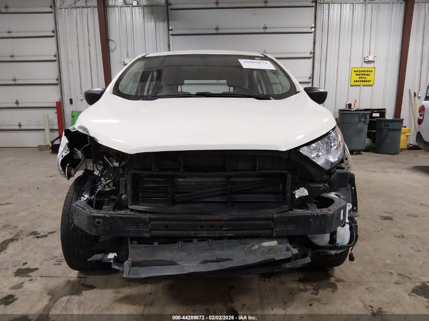 2022 Ford Ecosport S VIN: MAJ6S3FL9NC459675 Lot: 44289872