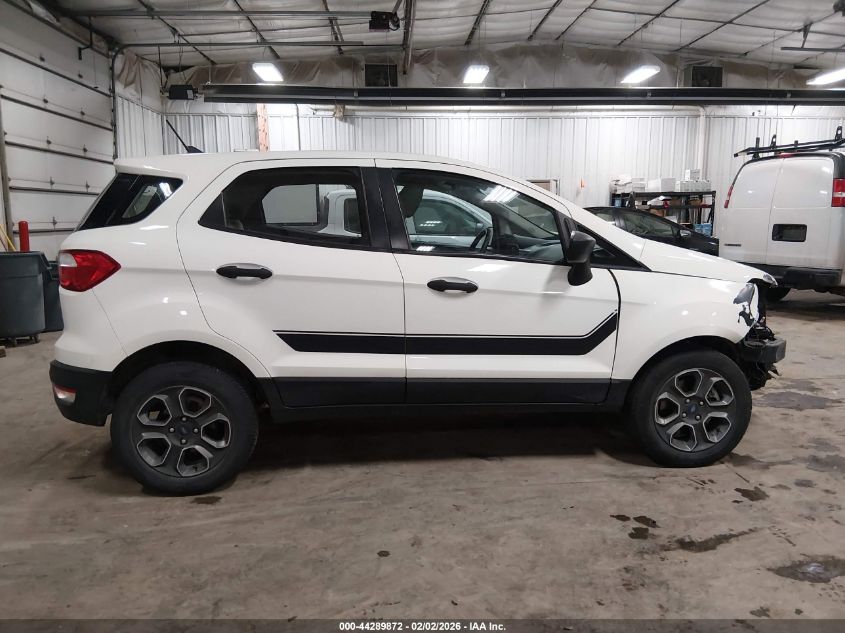 2022 Ford Ecosport S VIN: MAJ6S3FL9NC459675 Lot: 44289872
