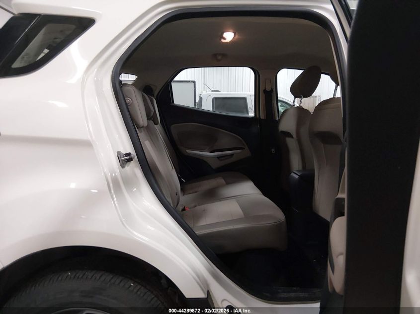 2022 Ford Ecosport S VIN: MAJ6S3FL9NC459675 Lot: 44289872