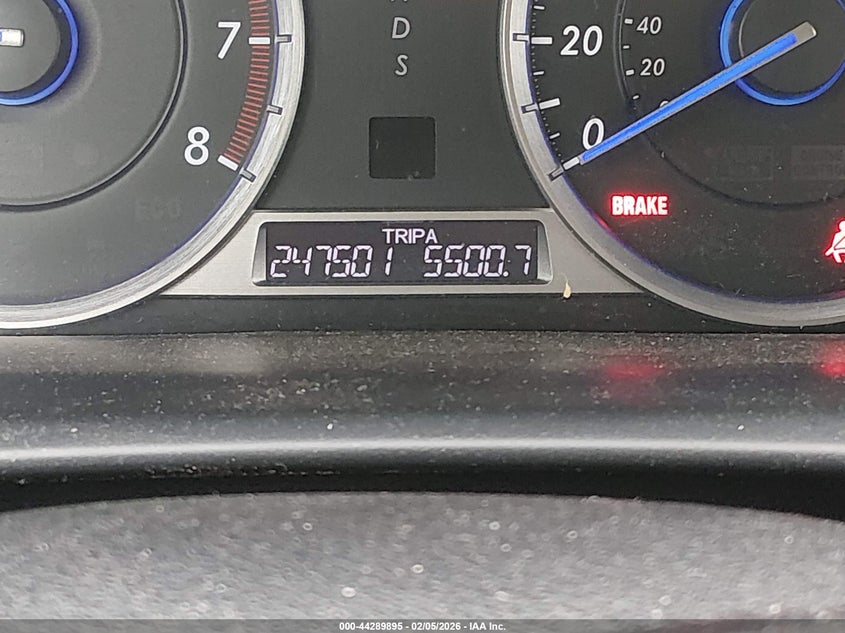 2013 Honda Crosstour Ex-L V6 VIN: 5J6TF2H51DL00379 Lot: 44289895