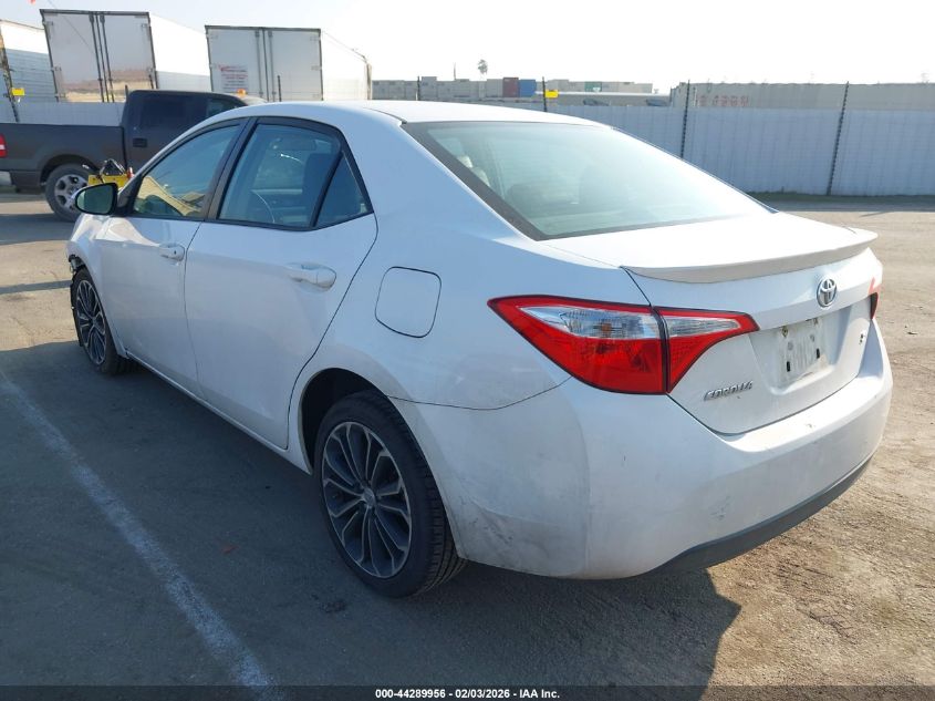 2014 Toyota Corolla S Plus