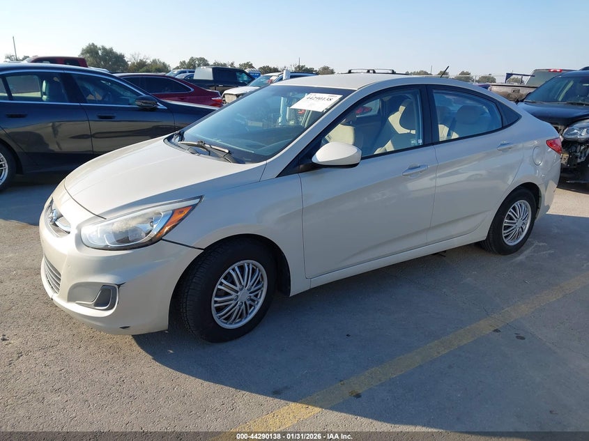 2016 HYUNDAI ACCENT SEDAN 1.6L I-4 DI, DOHC, VVT, 137HP