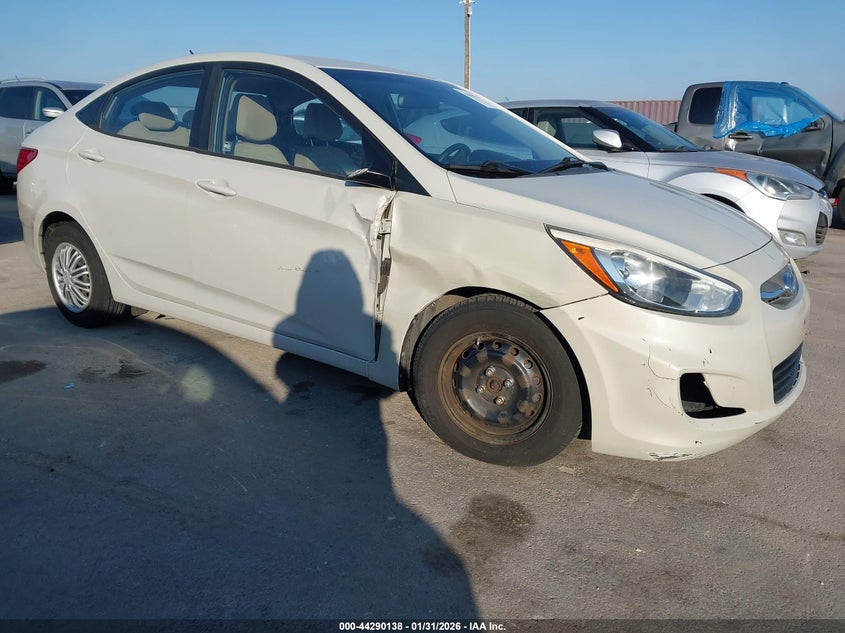 2016 HYUNDAI ACCENT SEDAN 1.6L I-4 DI, DOHC, VVT, 137HP