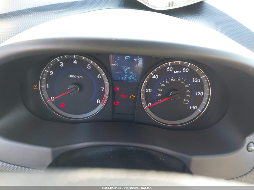 2016 HYUNDAI ACCENT SEDAN 1.6L I-4 DI, DOHC, VVT, 137HP