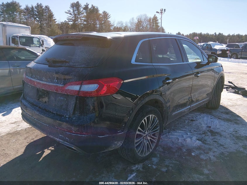 2018 Lincoln Mkx Reserve