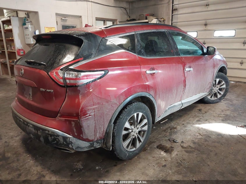 2015 Nissan Murano Platinum/S/Sl/Sv