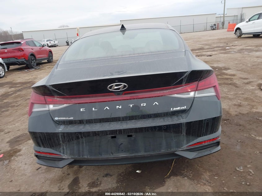 2022 Hyundai Elantra Limited VIN: 5NPLP4AG4NH059610 Lot: 44290542