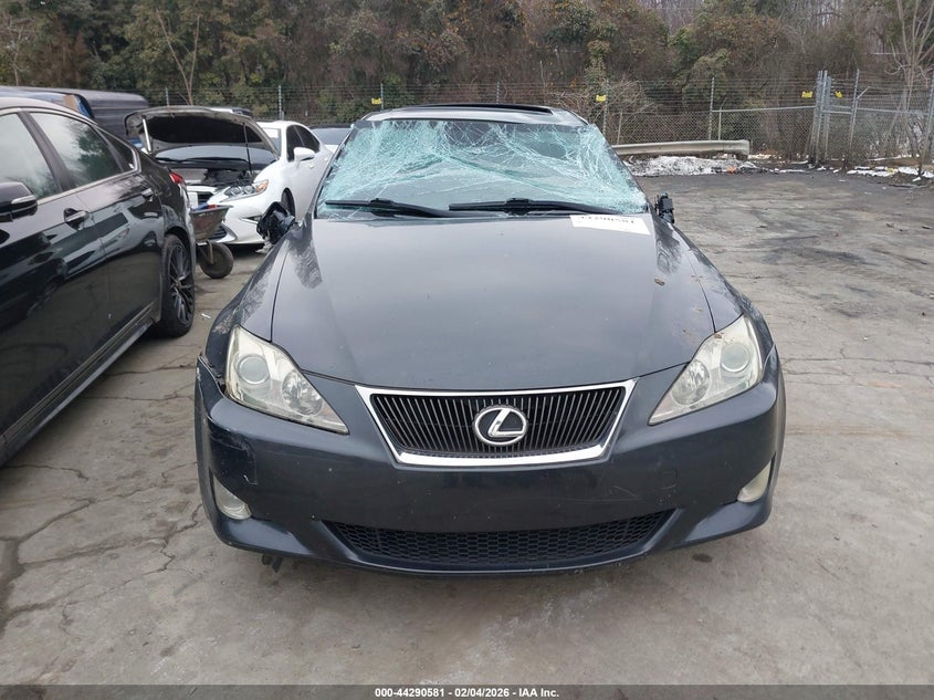 2007 Lexus Is 250 VIN: JTHBK262372056616 Lot: 44290581
