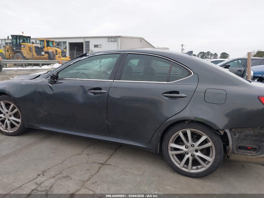 2007 Lexus Is 250 VIN: JTHBK262372056616 Lot: 44290581