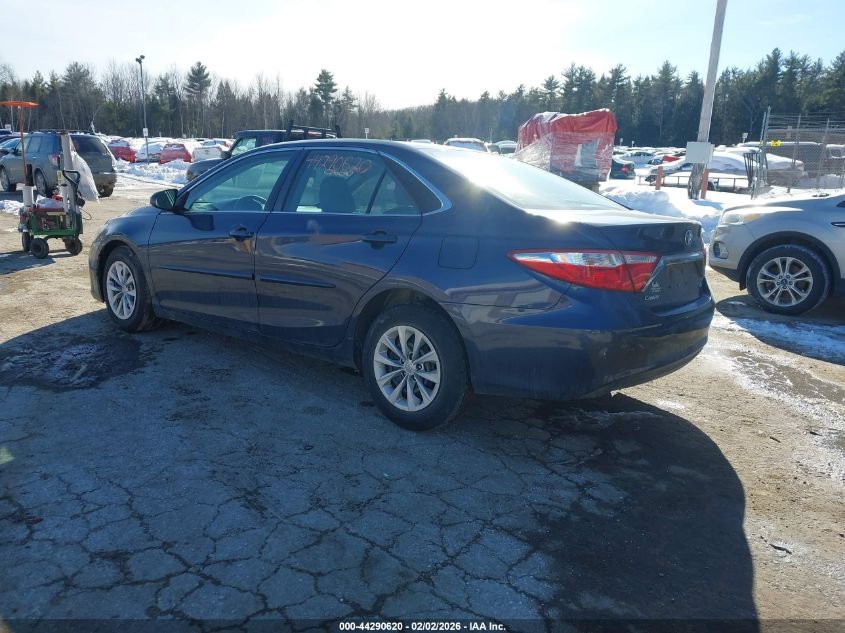 2016 Toyota Camry Le