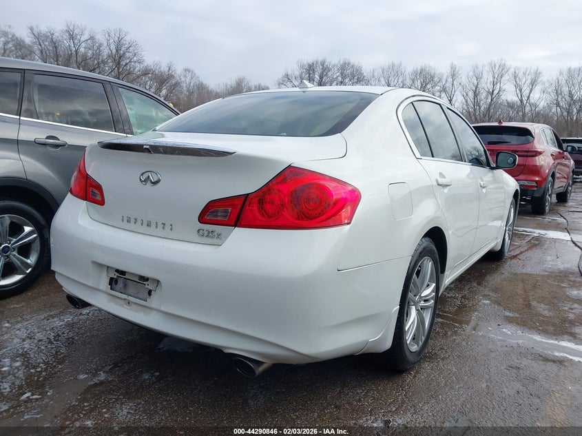 2012 Infiniti G25X