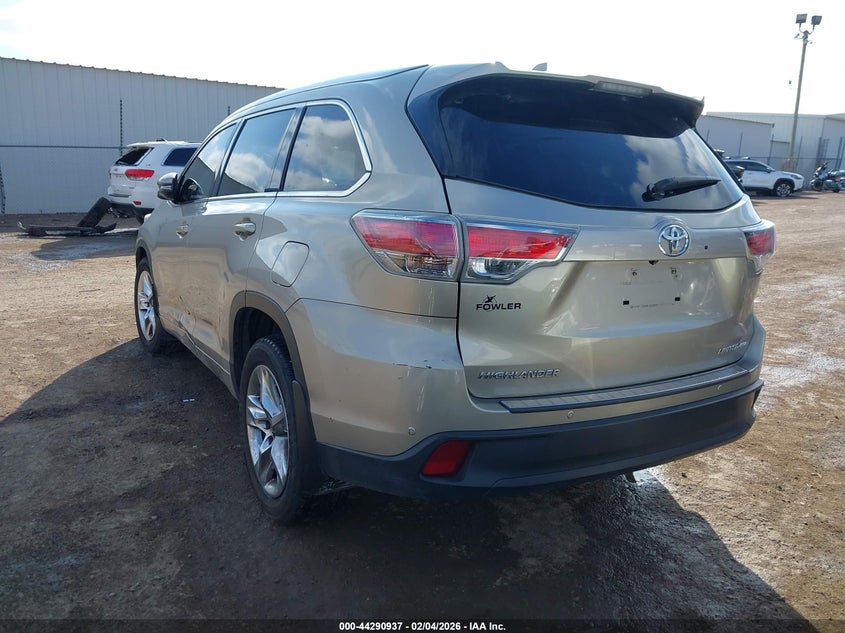 2016 Toyota Highlander Limited Platinum V6