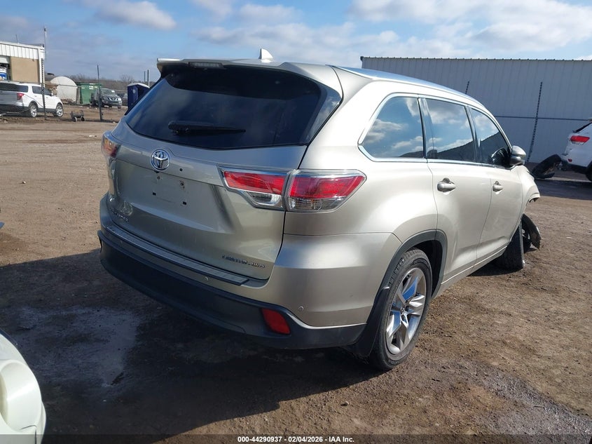 2016 Toyota Highlander Limited Platinum V6