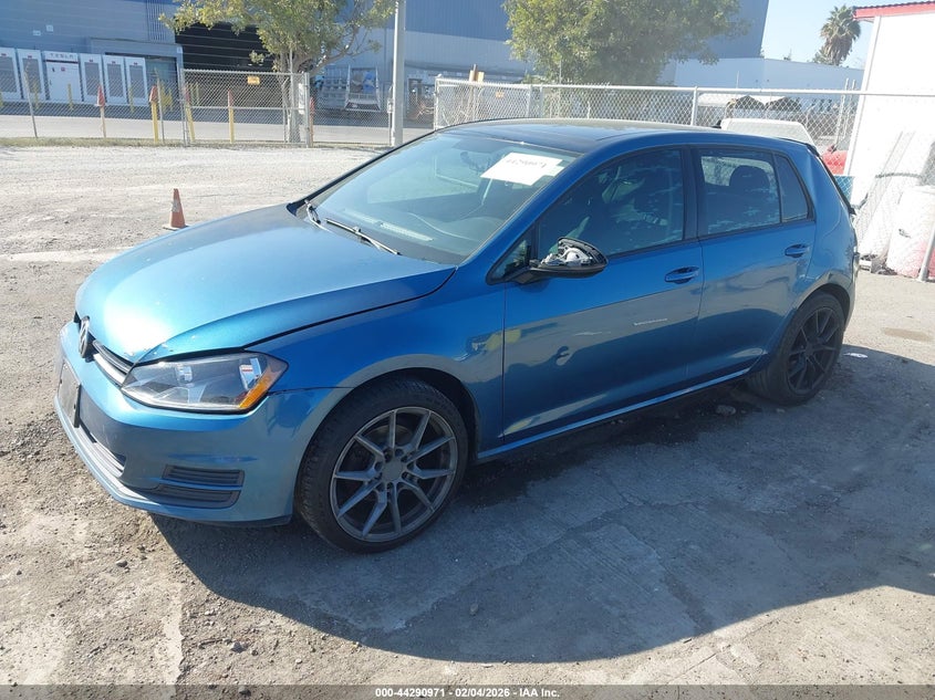 2015 Volkswagen Golf Tsi S 4-Door
