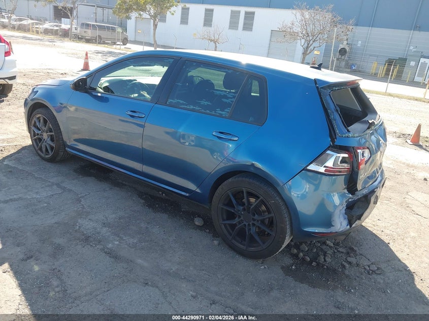 2015 Volkswagen Golf Tsi S 4-Door