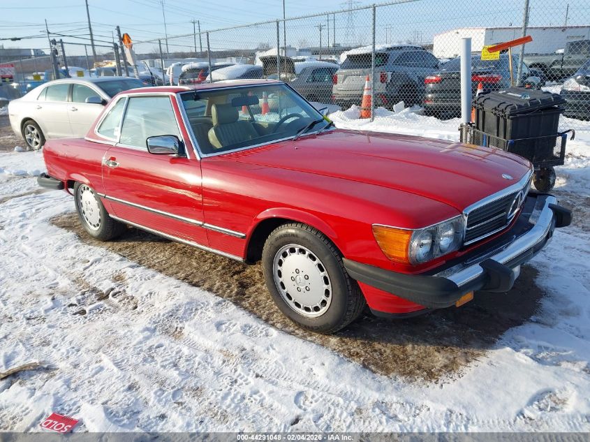 1986 Mercedes-Benz 560 Sl