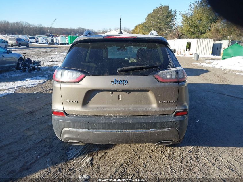 2019 Jeep Cherokee Limited 4X4 VIN: 1C4PJMDX9KD306474 Lot: 44291120