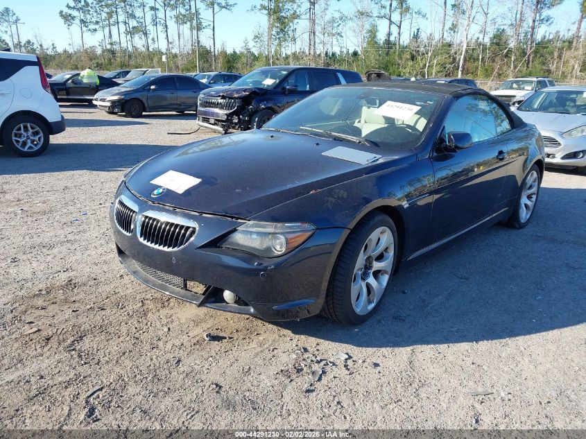 2006 BMW 650I