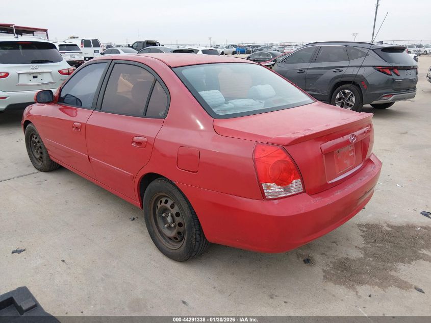2005 Hyundai Elantra Gls/Gt
