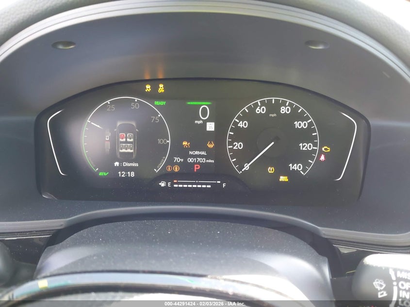 VIN 2HGFE4F84TH316812 2026 HONDA CIVIC HYBRID SPORT/SPORT TOURING