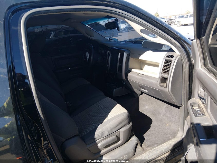 2012 Ram 1500 5.7 Ram St black Lot 111044291430 Vin 3C6JD6AT4CG201427