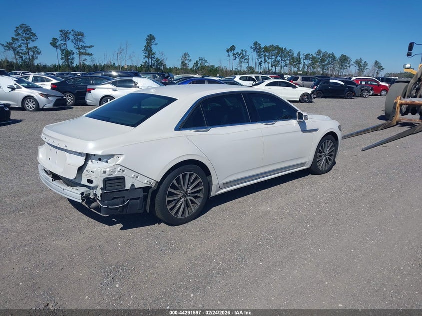 Vin: 1ln6l9sk5h5609079, lot: 44787974, lincoln continental select 20174