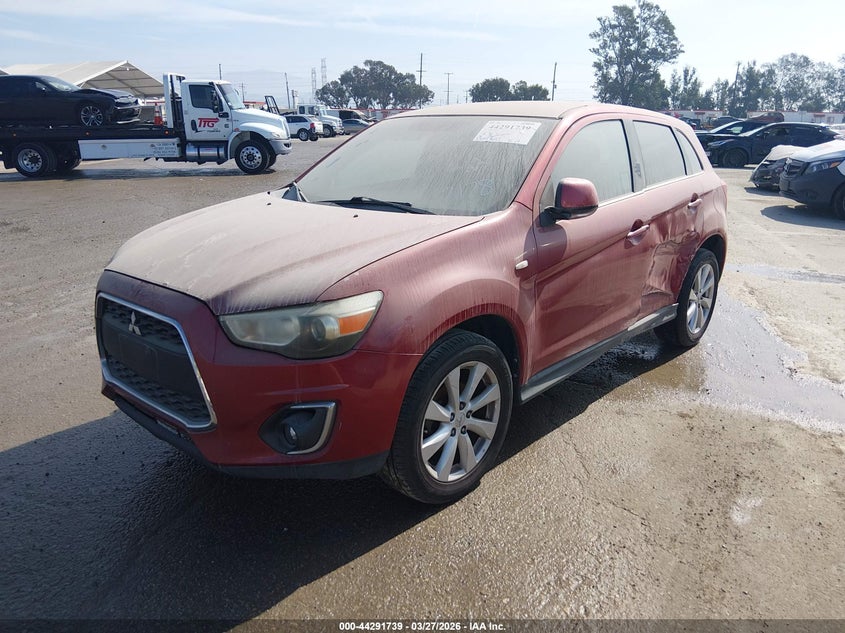 Vin: 4a4ap4au9de010634, lot: 44788116, mitsubishi outlander sport se 20132