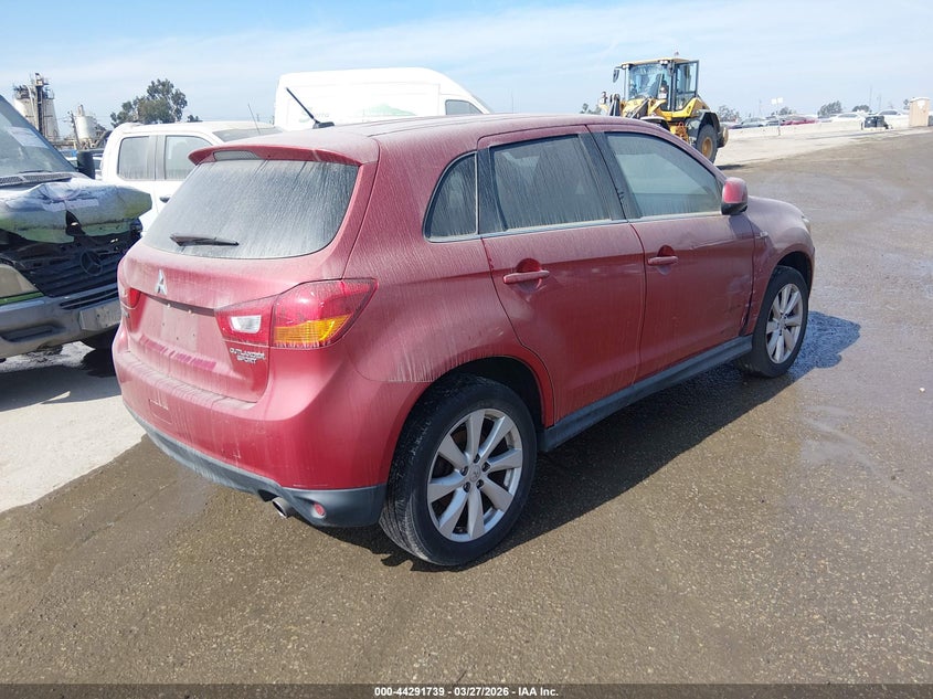 Vin: 4a4ap4au9de010634, lot: 44788116, mitsubishi outlander sport se 20134