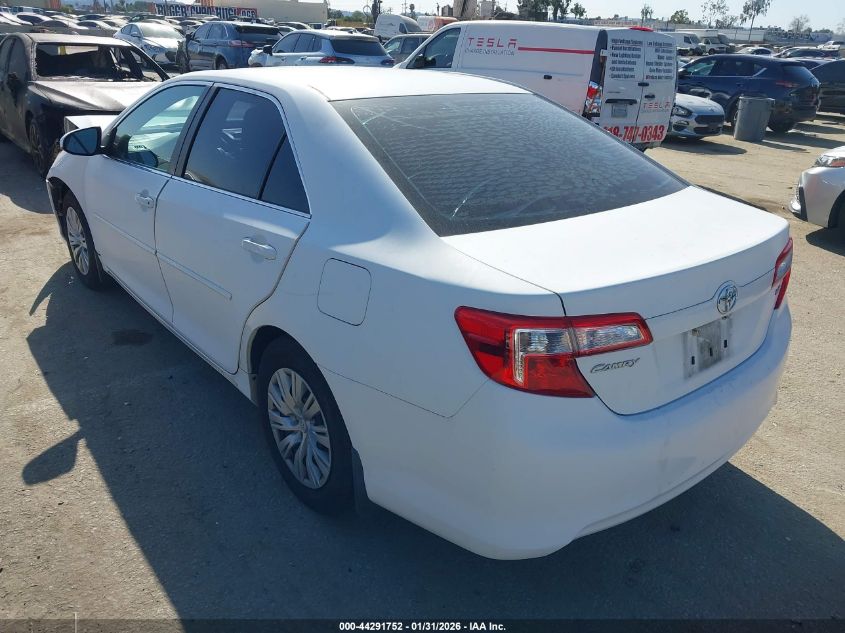 2012 Toyota Camry Le
