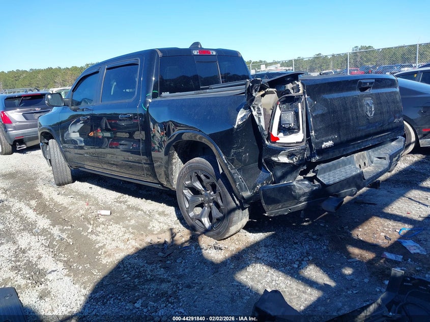 Vin: 1c6srfht7mn619663, lot: 44788217, ram 1500 limited  4x4 5'7 box 20213