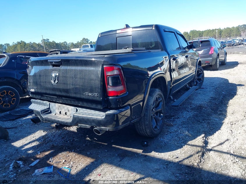 Vin: 1c6srfht7mn619663, lot: 44788217, ram 1500 limited  4x4 5'7 box 20214