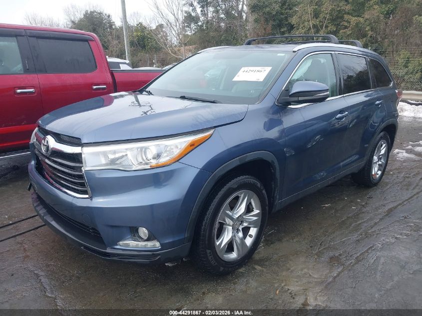 2015 Toyota Highlander Limited V6