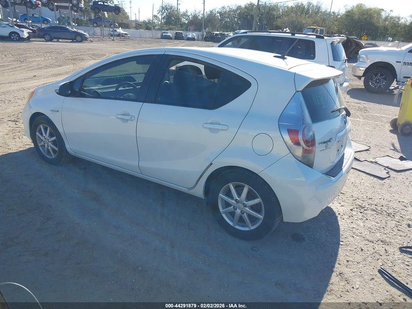 2012 Toyota Prius C Three