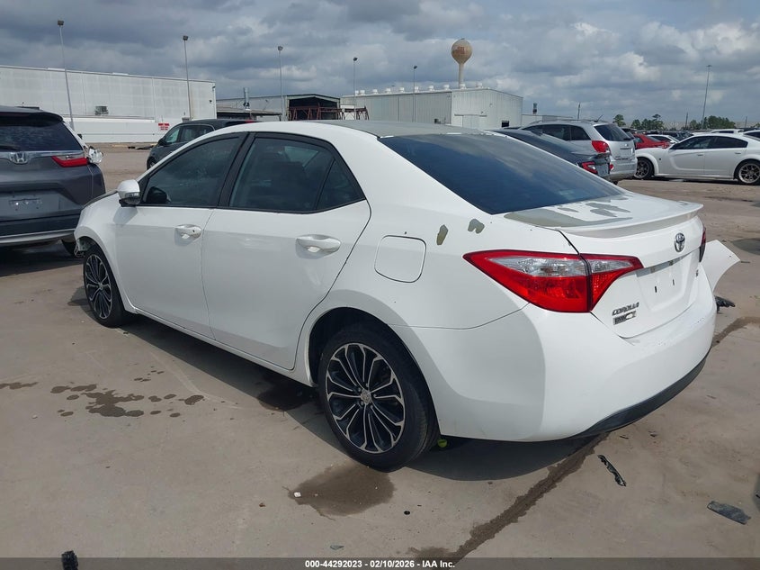 2015 Toyota Corolla S Plus