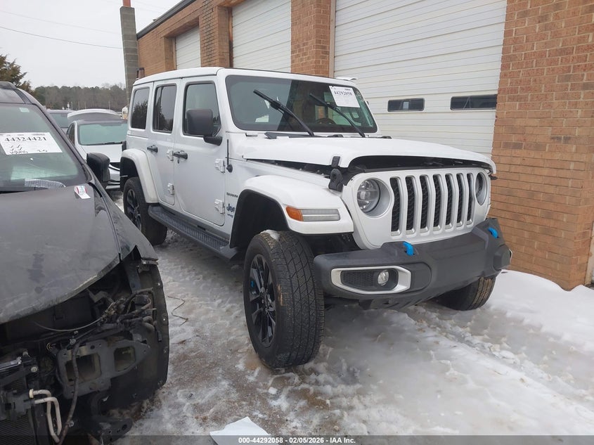 2022 Jeep Wrangler 4Xe Unlimited Sahara 4X4