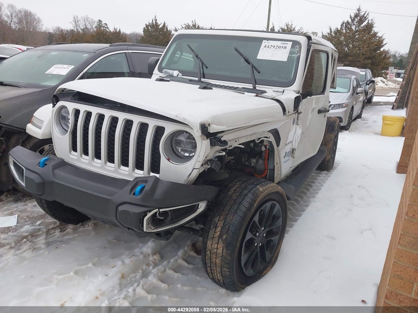 2022 Jeep Wrangler 4Xe Unlimited Sahara 4X4
