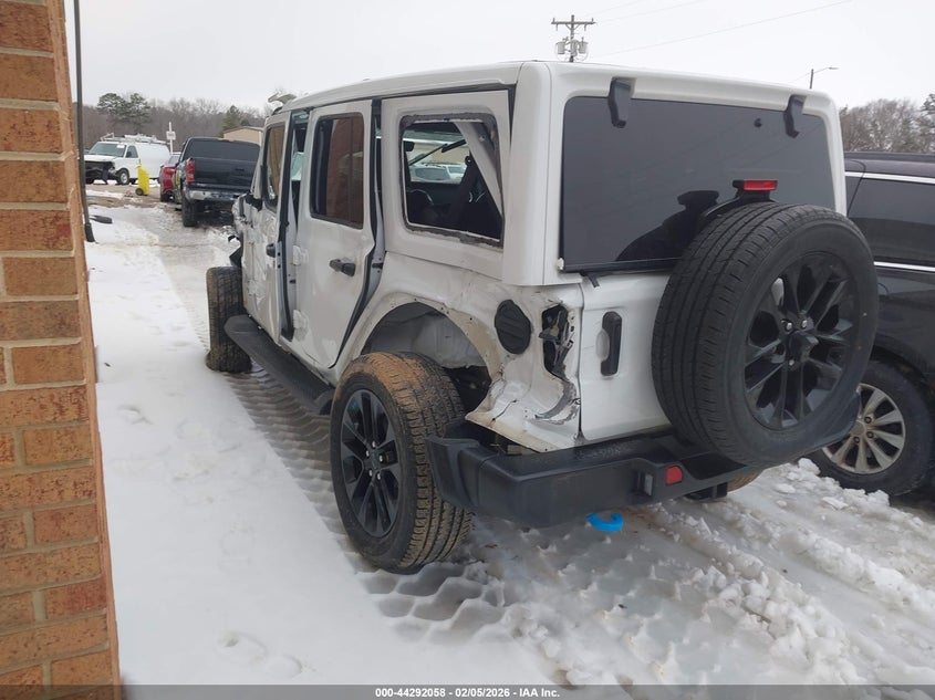 2022 Jeep Wrangler 4Xe Unlimited Sahara 4X4