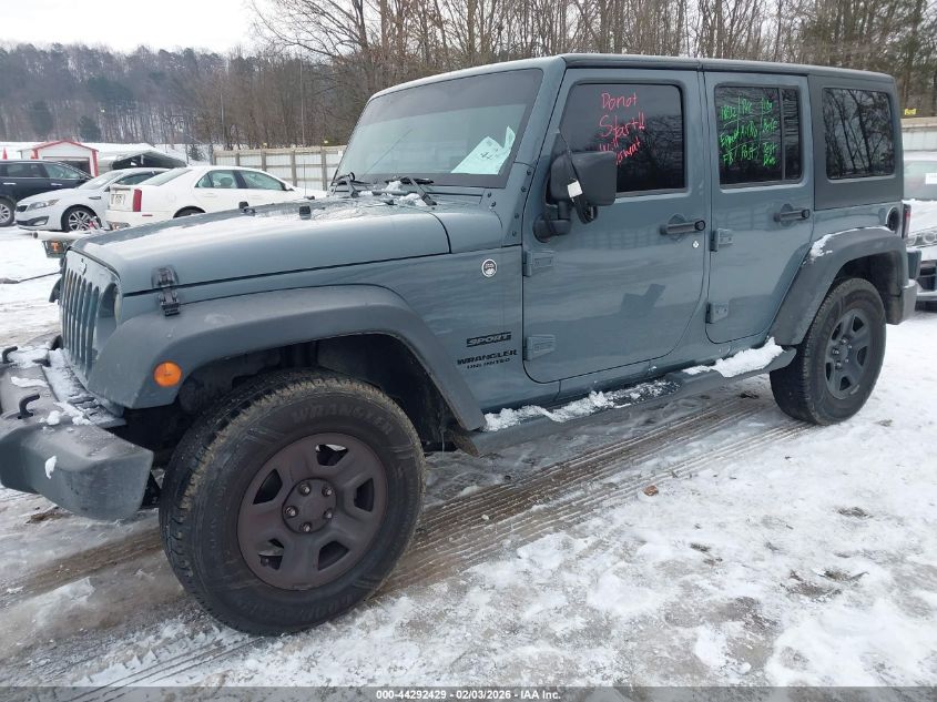 2014 Jeep Wrangler Unlimited Sport